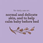 Aveeno Baby Calming Comfort Bath & Lotion Set, Night time Baby Skin Care Products with Natural Oat Extract, Lavender & Vanilla Scents, Paraben-Free, 2 Items - Image 4